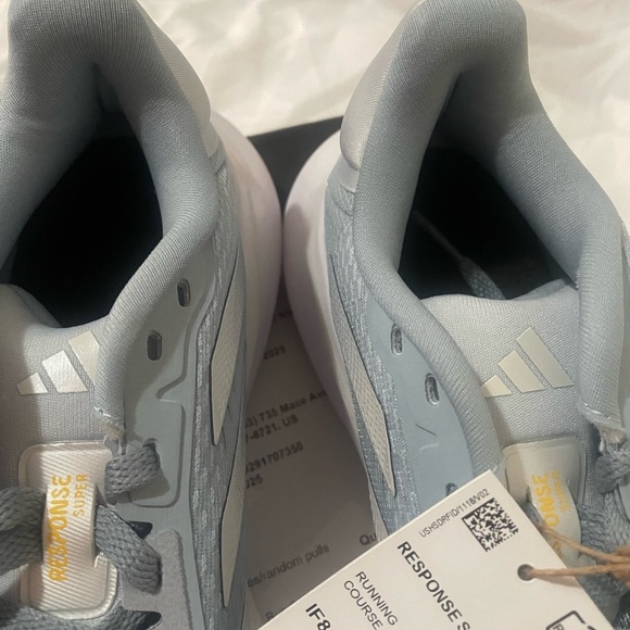 Adidas' Light Blue and White Sneakers - Picture 8 of 11